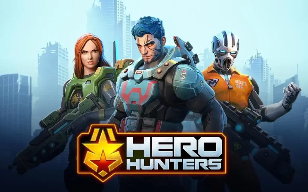 Hero Hunters Mod Apk v7.0 (unlock all heroes) Unlimited Money,Gold